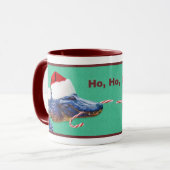 Tasse d'alligator de Noël (Devant gauche)