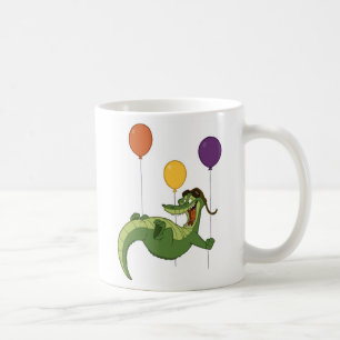 Tasse d'alligator de vol