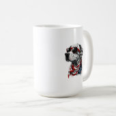 Tasse Dalmatien du 4 Juillet (Devant droit)