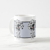 Tasse dalmatienne (Devant gauche)