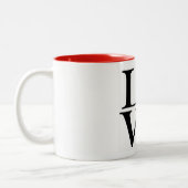 Tasse dalmatienne d'amour (Gauche)