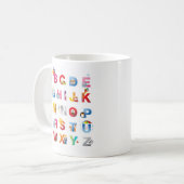 tasse d'alphabet (Devant gauche)