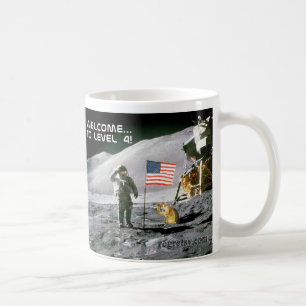 Tasse d'alunissage du niveau 4