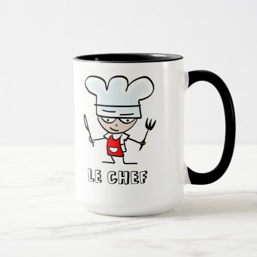 Tasse d'amant de nourriture avec la bande dessinée (Droite)