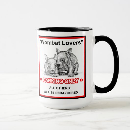 Tasse d'amant de wombat (Droite)