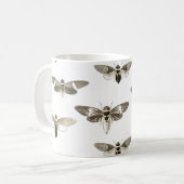 Tasse d'amant d'insecte - illustration vintage de (Devant gauche)