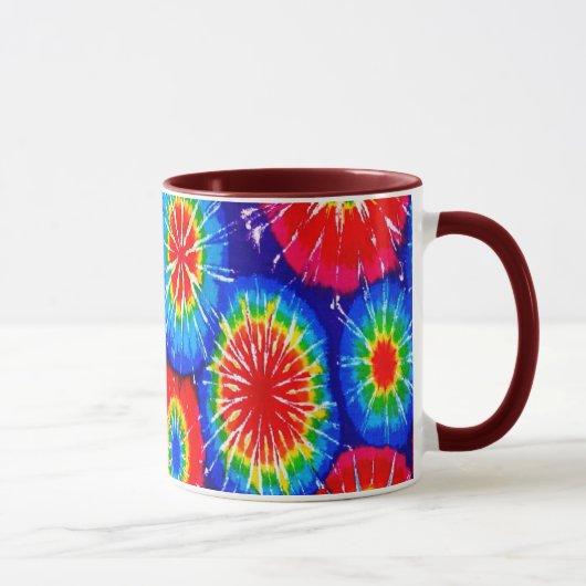 Tasse d'amants de colorant de cravate (Droite)