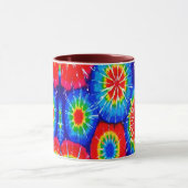 Tasse d'amants de colorant de cravate (Centre)
