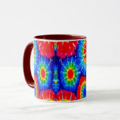 Tasse d'amants de colorant de cravate (Devant gauche)