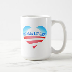 Tasse d'amants d'Obama