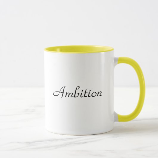 Tasse d'ambition (Droite)