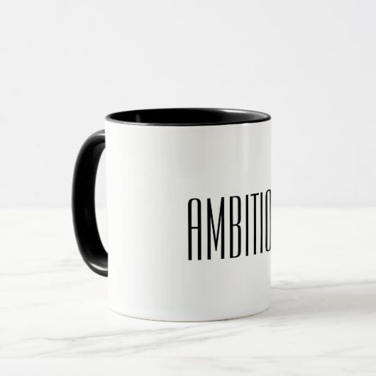 Tasse d'ambition (Devant gauche)