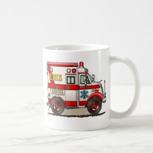 Tasse d'ambulance de camion de boîte (Droite)