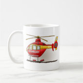 Tasse d'ambulance d'hélicoptère (Gauche)