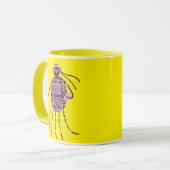 Tasse Dame Araignée Charmante (Devant gauche)