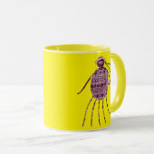 Tasse Dame Araignée Charmante (Devant droit)