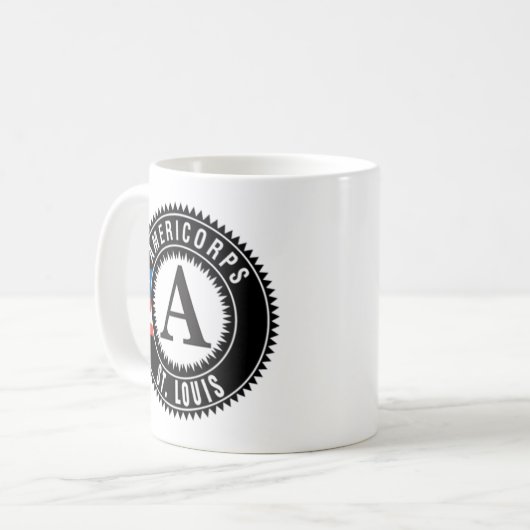 Tasse d'AmeriCorps St Louis (Devant gauche)