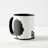 Tasse d'ami de lecture avec le garçon s'asseyant (Devant gauche)