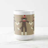 Tasse d'amis de singe de chaussette de garçon (Centre)