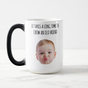 Tasse d'amitié personnalisée Longue à devenir un v