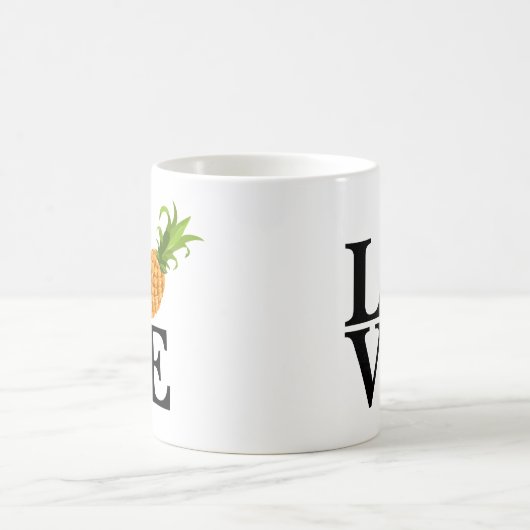Tasse d'amour d'ananas (Centre)