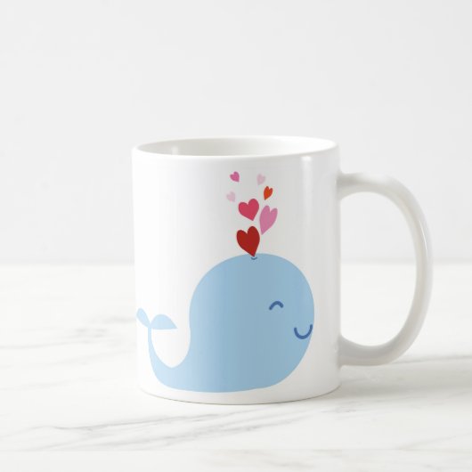 Tasse d'amour de baleine (Droite)