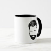Tasse d'amour de barbe (Devant droit)