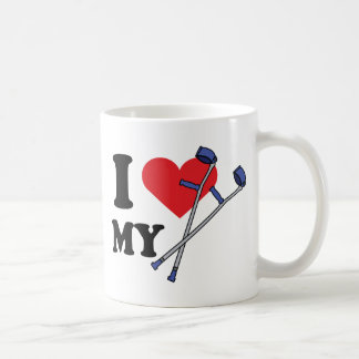Tasse d'amour de béquille