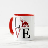 Tasse d'amour de delta (Devant gauche)