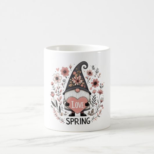 Tasse d'amour de Gnome de Printemps (Centre)