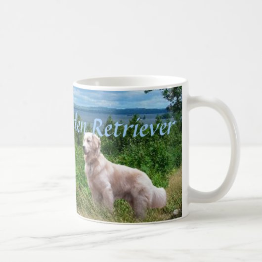 Tasse d'amour de golden retriever (Droite)