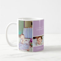 Tasse d'amour de grand-maman de Colorblock
