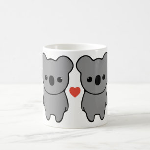 Tasse d'amour de koala