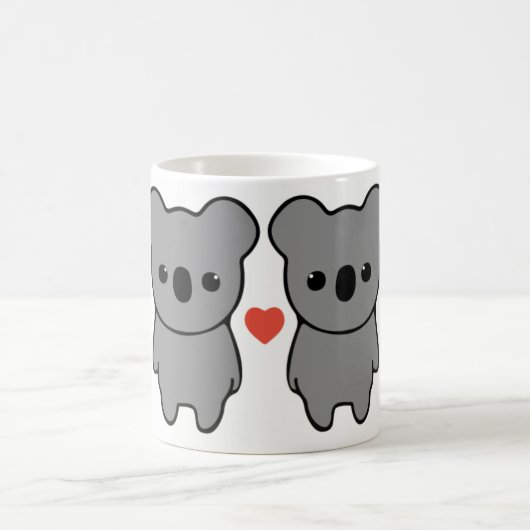 Tasse d'amour de koala (Centre)