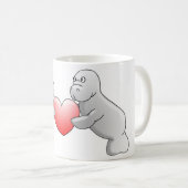 Tasse d'amour de lamantin (Devant droit)