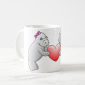 Tasse d'amour de lamantin (Devant gauche)
