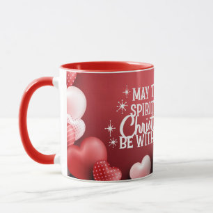 Tasse d'amour de lapin de Noël