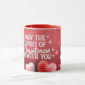 Tasse d'amour de lapin de Noël (Centre)