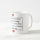 Tasse d'amour de matin (Devant droit)