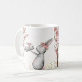 Tasse d'amour de Mère Lapin | Style Whimsical Kind (Devant gauche)