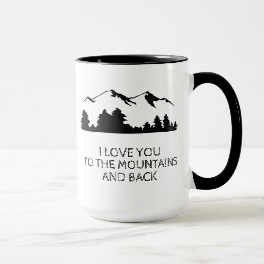 Tasse d'amour de montagne (Droite)