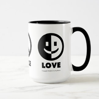 Tasse d'amour de paix d'amour