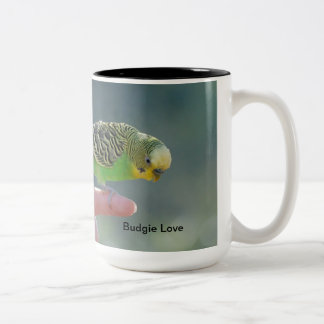 Tasse d'amour de perruche
