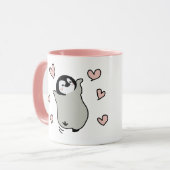 Tasse d'amour de pingouin (Devant gauche)