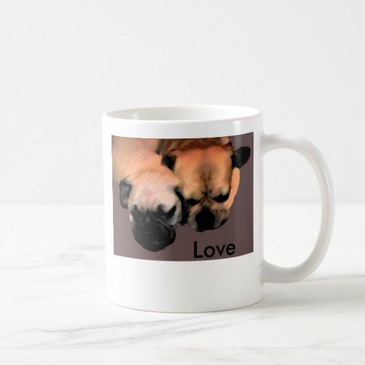 Tasse d'amour de Puggle (Droite)