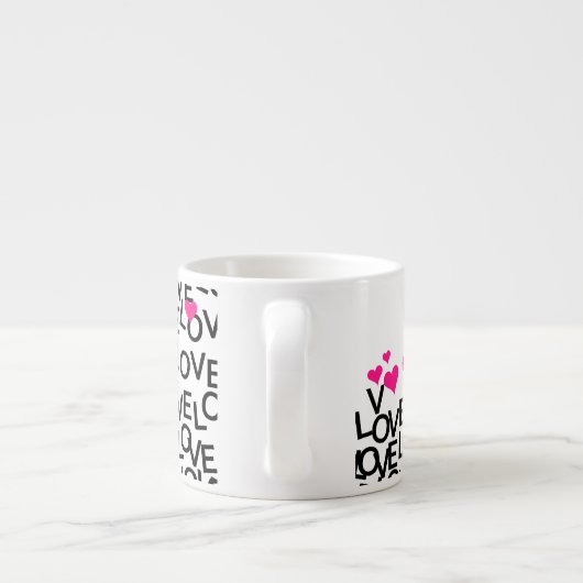Tasse d'amour de Saint-Valentin (Dos)