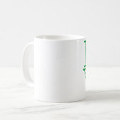 Tasse d'amour de shamrock (Devant gauche)