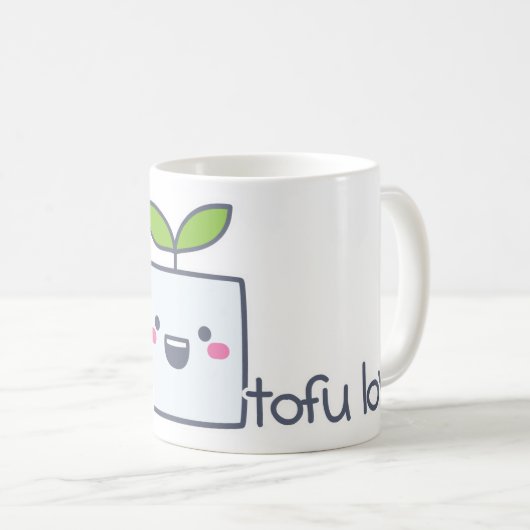 Tasse d'amour de tofu (Devant droit)