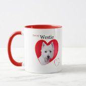 Tasse d'amour de Westie (Gauche)