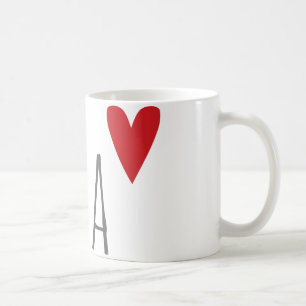 Tasse d'amour de yoga